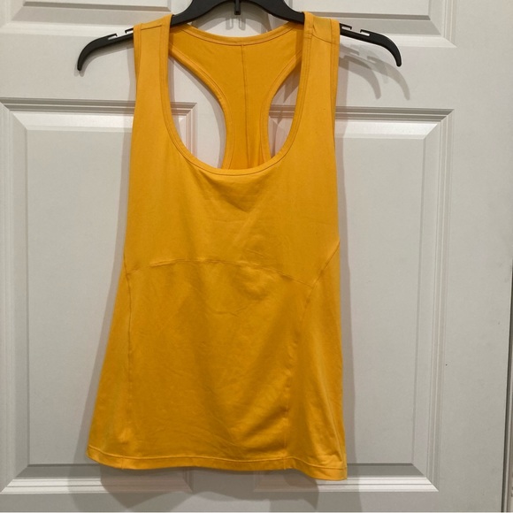 Fabletics XXL Ochre Yellow Phoenix Racerback Tank - Picture 4 of 8